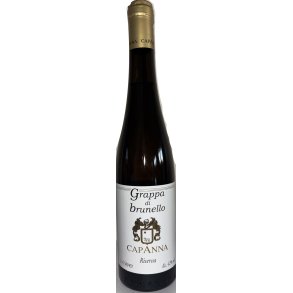 GRAPPA di BRUNELLO Riserva, hus Capanna