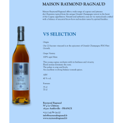 COGNAC RESERVE 7 �r 0,35 liter R. Ragnaud G. Champagne 40 pct