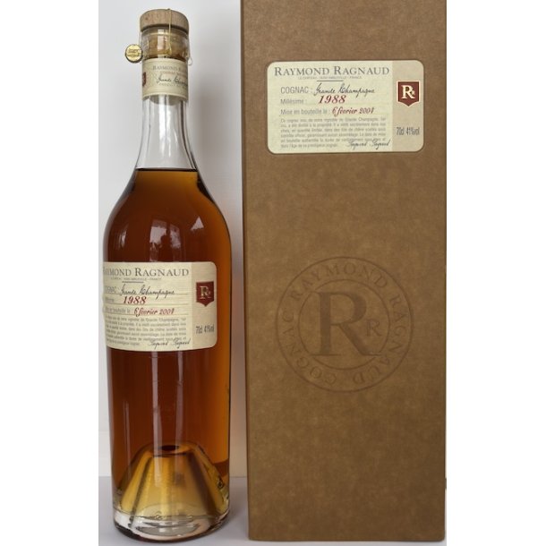 Cognac 1988, R.Ragnaud G. Champagne 1. cru 70cl 41% 