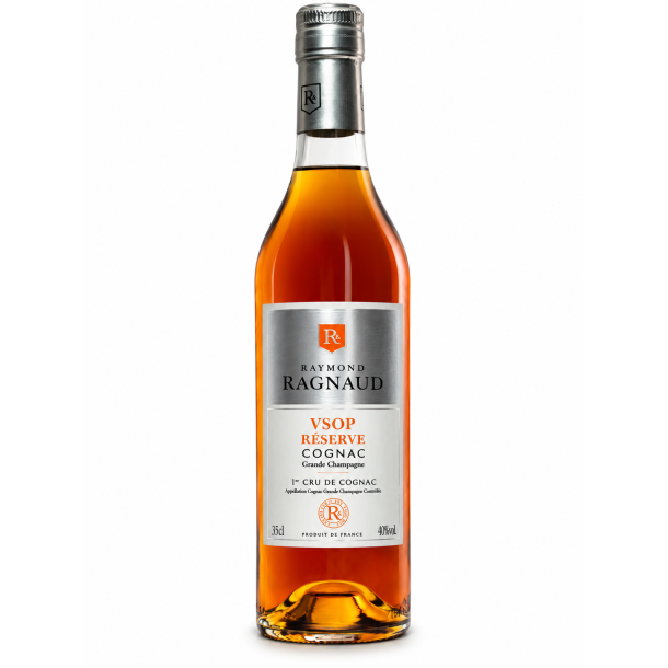 COGNAC RESERVE 7 �r 0,35 liter R. Ragnaud G. Champagne 40 pct