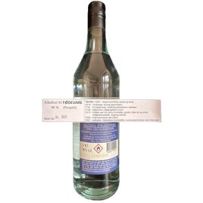 Alkohol til F�DEVARE finsprit i glas flaske 96% 1 l.