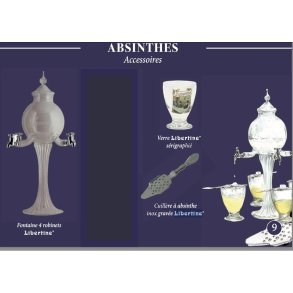 ABSINT Font�ne med 4 haner. Kun Font�ne !!!