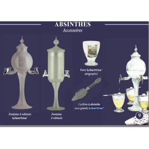 ABSINT Font�ne med 4 haner. Kun Font�ne !!!