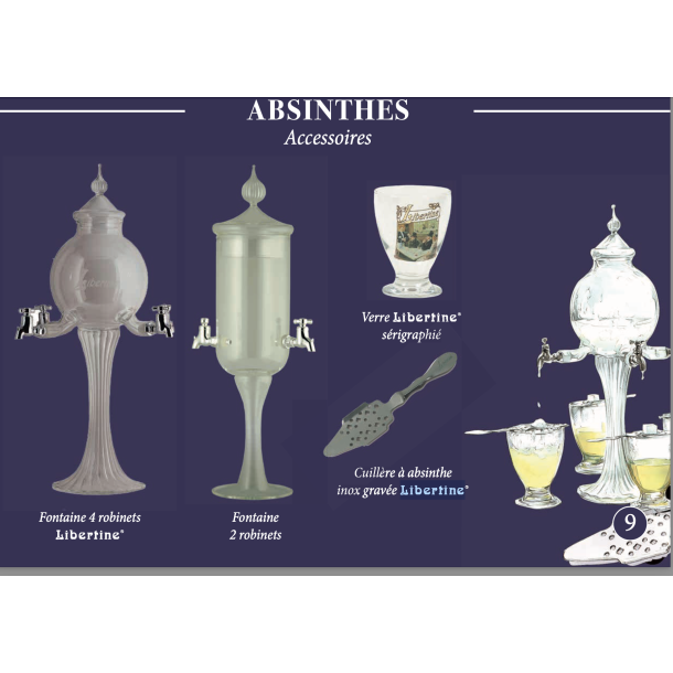 ABSINT Font�ne med 4 haner. Kun Font�ne !!!