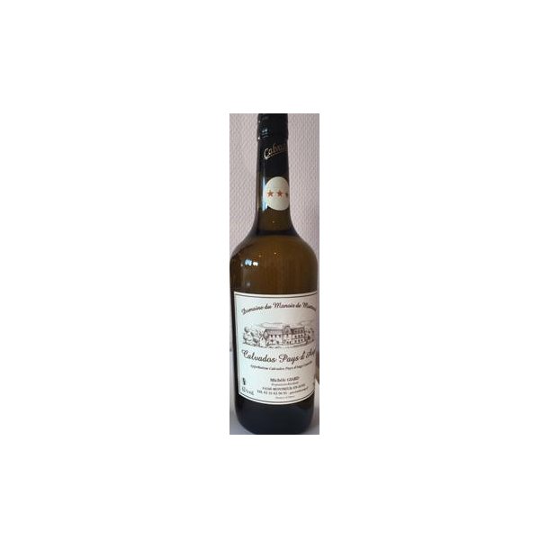 CALVADOS PAYS AUGE 3 �r 0,7 liter 42 pct