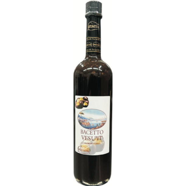 LIK�R af Chokolade med N�dder, BACETTO "KYS"  0,7 liter 14 pct