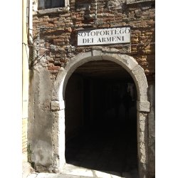 Venice, the house of Marco Polo and the nearby