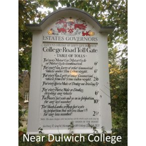 London, the South and Dulwich